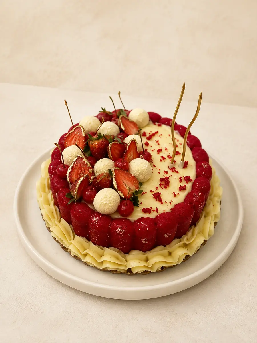 Charlotte red velvet Akira Doces